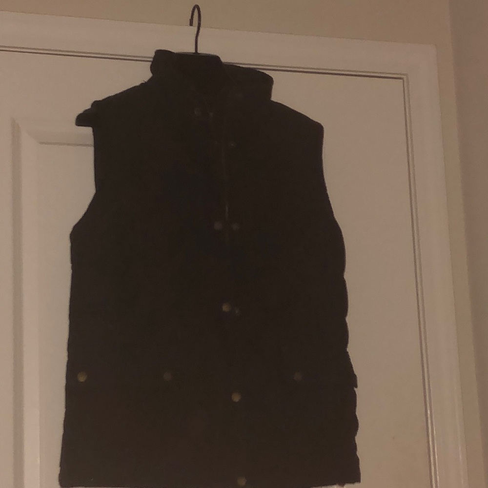 Black L.L. Bean vest
